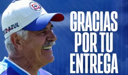 Cruz Azul despide al "Tuca" Ferreti