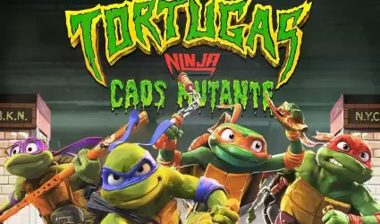 "Tortugas Ninja: Caos Mutante" ya llegó a México.