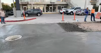 Trabajan en la ltima etapa de obra de rehabilitacin en el bulevar Colosio