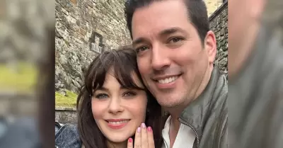 Zooey Deschanel y Jonathan Scott iniciaron su romance en 2019.