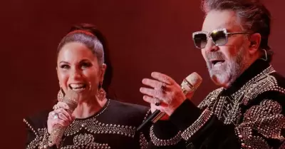 Manuel Mijares y Lucero en gira.