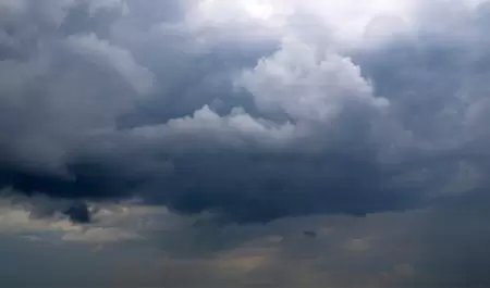 Cielo nublado
