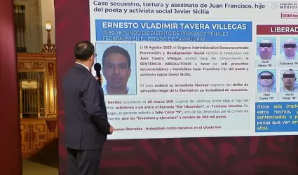 Luis Rodrguez Bucio exhibi a un juez federal que orden liberar a 6 presuntos 