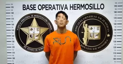 Sergio Armando "N", presunto autor material del asesinato de Abel Murrieta