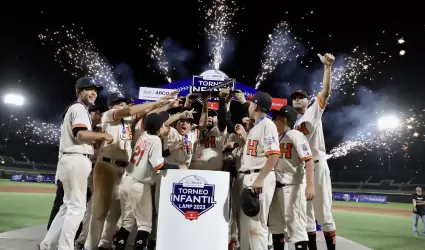 Naranjeros obtiene el bicampeonato en el Torneo Infantil de la Liga ARCO Mexican