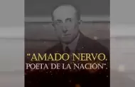 VIDEO: Senado destaca figura de Amado Nervo, "Poeta de la Nación"