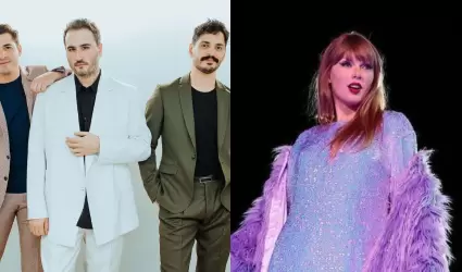 Integrante de Reik llama "mosca muerta" a Taylor Swift.