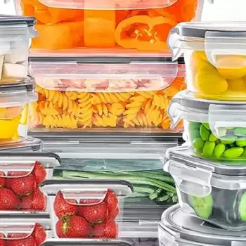 Contenedores hermticos para alimentos.