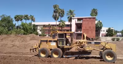 Construccin del edificio 12-A de la Unison