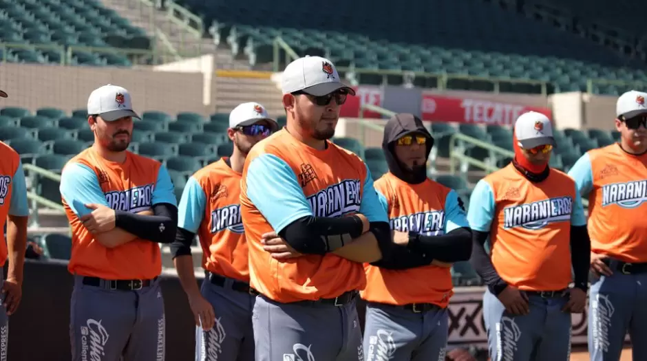 Entrenamientos de Naranjeros de Hermosillo