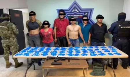 Capturan a presunta clula delictiva en Ciudad Obregn