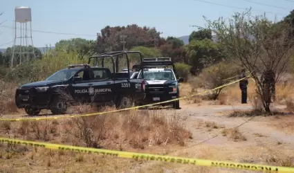 Hallan cuerpos de tres personas en un vehculo