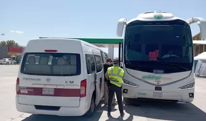 Operativo conjunto de Guardia Nacional y el Instituto Nacional de Migracin.