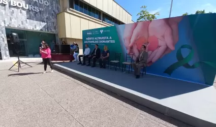 Reconocen a familiares de donantes de rganos.