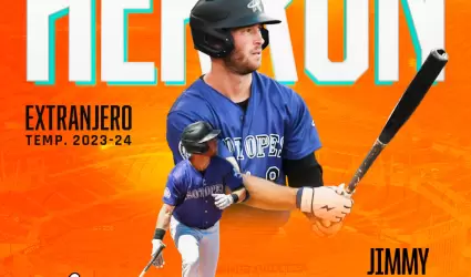 Jimmy Herron llega a Naranjeros