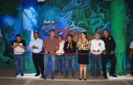"Chepe" Contreras inauguran el majestuoso mural Bakhala