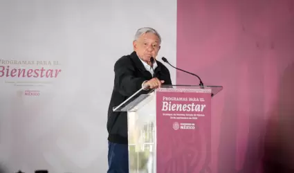 Presidente Andrs Manuel Lpez Obrador.