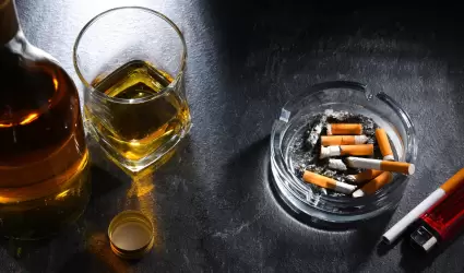 Consumo de alcohol y tabaco