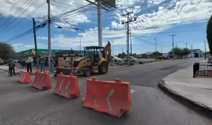 Cierran tramo de la prolongacin Quintero Arce.