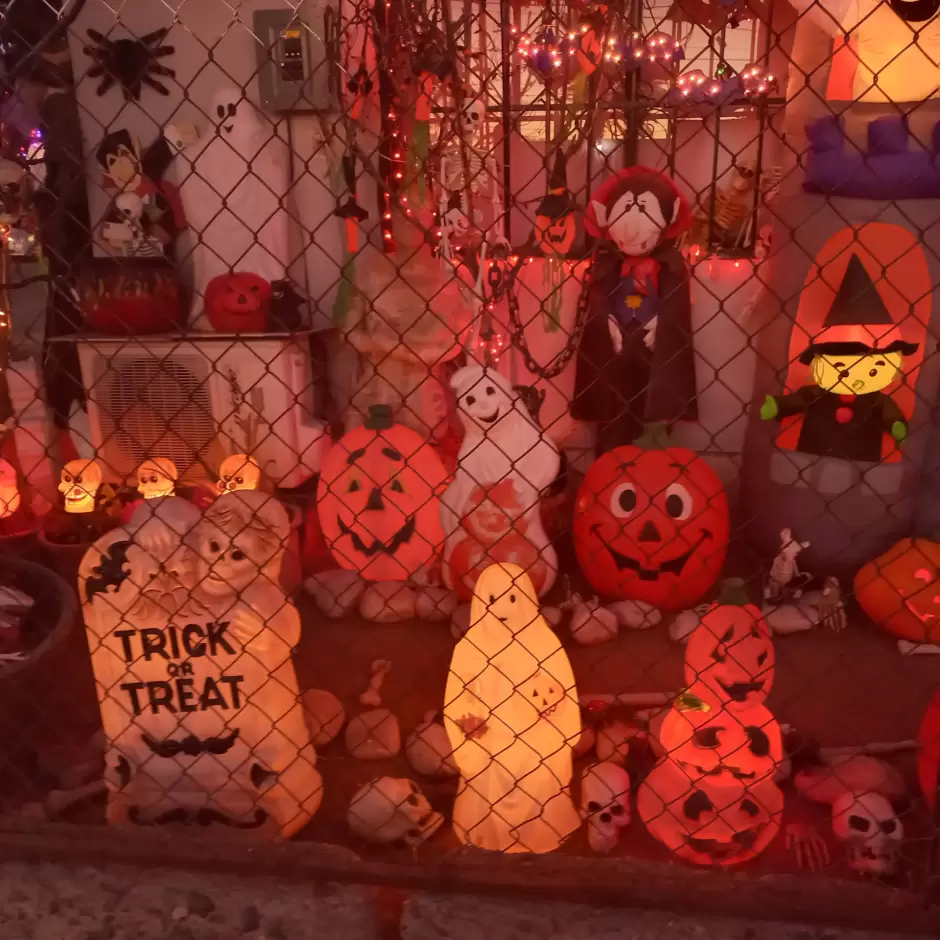 La casa de Halloween en Hermosillo