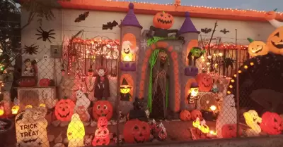 La casa de Halloween en Hermosillo