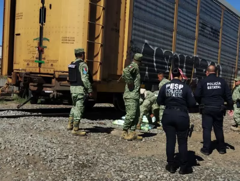 Narcticos en tren de Nogales