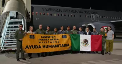 Avin de la Fuerza Area Mexicana, primer vuelo para rescatar mexicanos de Israe