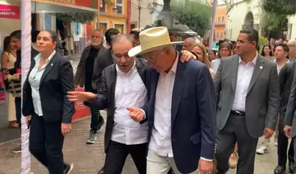 Gobernador en el Cervantino