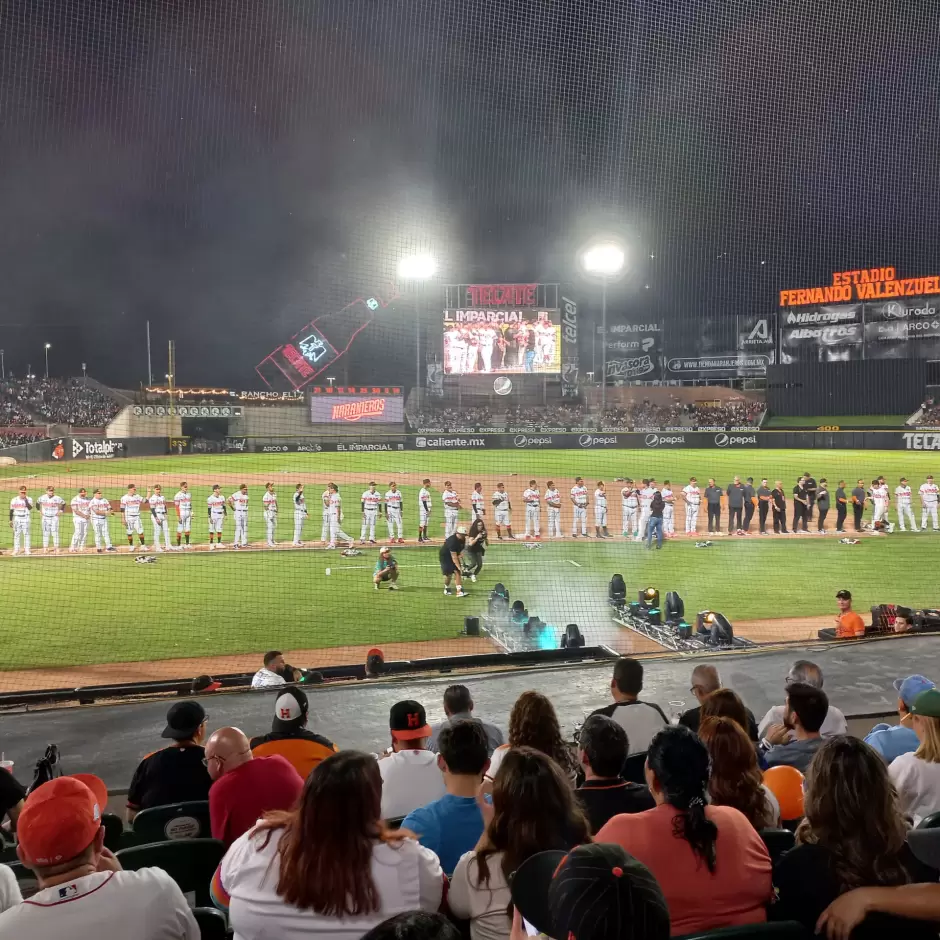 Inauguracin en el Estadio Fernando Valenzuela