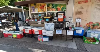 Tienda colectiva de autoservicio en la escuela de Medicina de la Unison