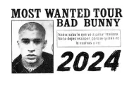 Bad Bunny anuncia su nueva gira "Most Wanted Tour"