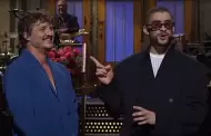 VIDEO Épico encuentro de Pedro Pascal y Bad Bunny en Saturday Night Live