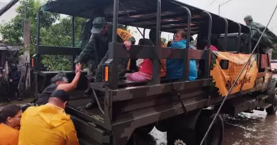 Sedena brinda apoyo a las familias que desean trasladarse a un refugio temporal 