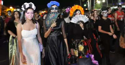 Desfile de Catrinas en Navojoa