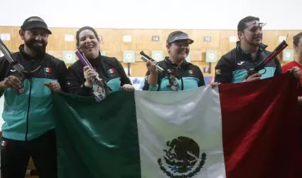 Equipos Mixto en pistola