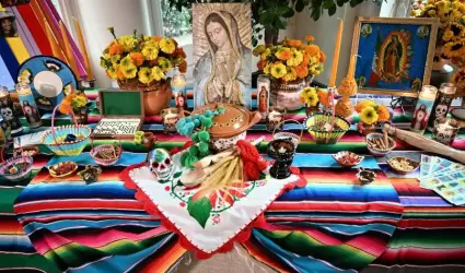 Altar de Fa de Muertos en la Casa Blanca