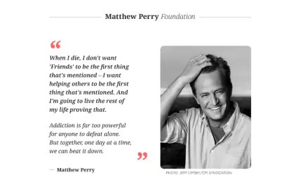 "The Matthew Perry Foundation"