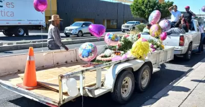 Funeral de la pequea Luisa Yareli