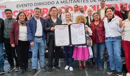 Claudia Sheinbaum Pardo impulsa la cuarta transformaci�n en Quer�taro junto a mi