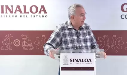Rubn Rocha Moya, gobernador de Sinaloa