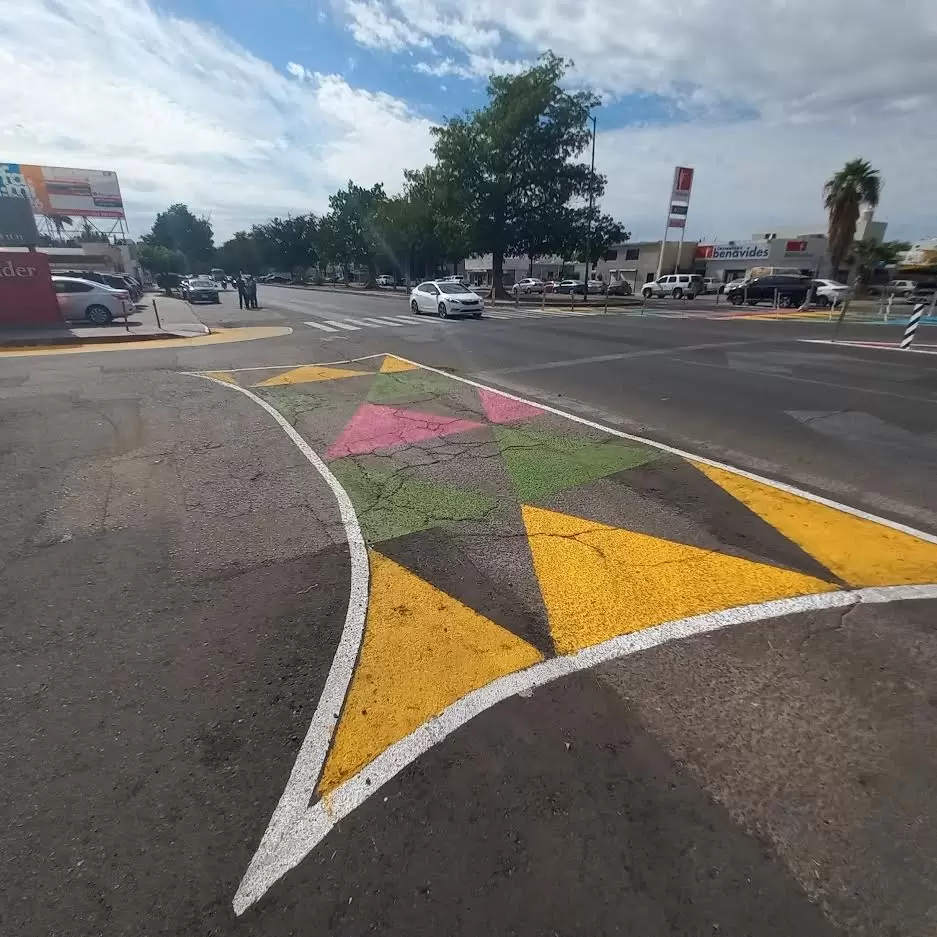 Intervencin de Urbanismo Tctico en bulevar Morelos y calle Isidro Olvera.