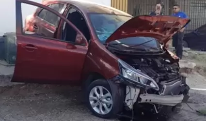 Veh�culo impactado