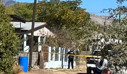 Feminicidio y suicidio en vivienda de muris