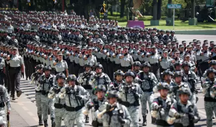 Integrantes de las fuerzas armadas