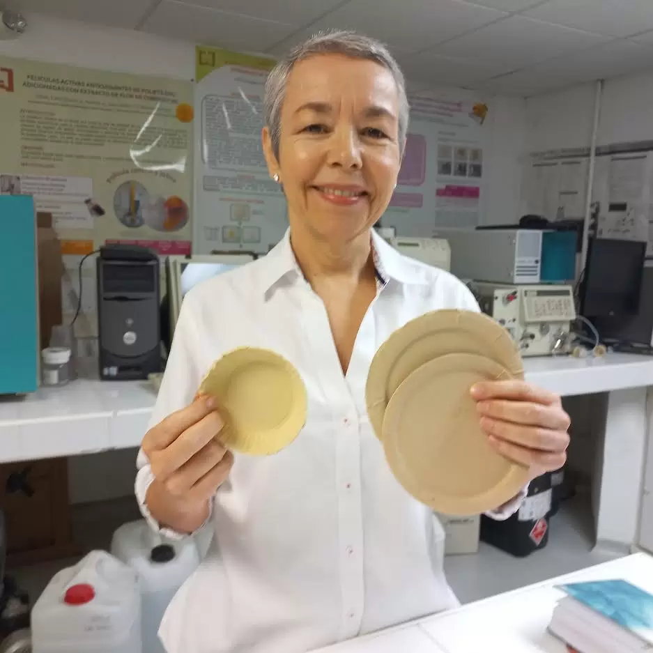 Herlinda Soto Valdez, coordinadora del Laboratorio de Envases de Alimentos del CIAD