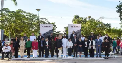 Ceremonia de aniversario de la Revolucin Mexicana en Cajeme