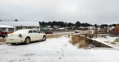 Primera nevada de la temporada invernal