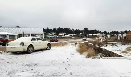 Primera nevada de la temporada invernal