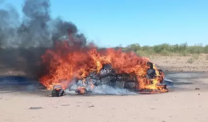 Quema de narc�ticos