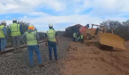 Descarrilamiento de tren en El Zanjn